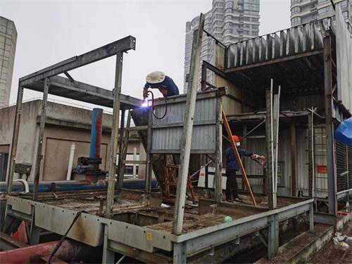 方形横流式玻璃钢冷却塔的优势,玻璃钢方形冷却塔
