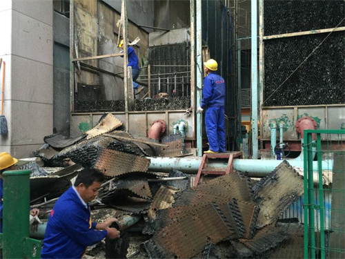 圆形逆流式冷却塔的结构特征(滨湖区圆形逆流式冷却塔维修)