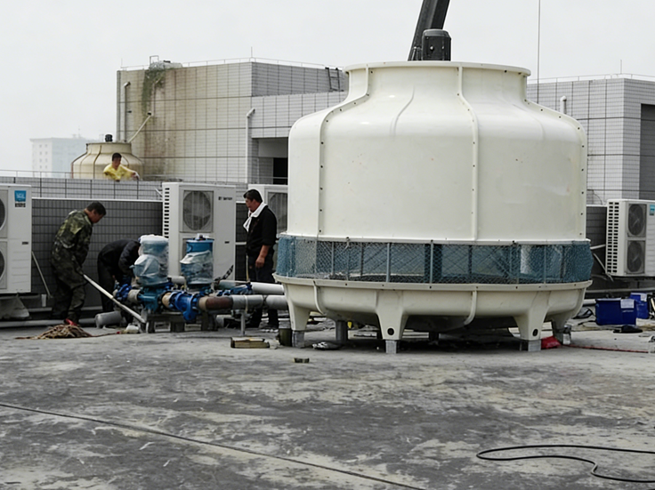 逆流冷却塔,玻璃钢凉水塔,型冷水塔,高温圆形水塔…