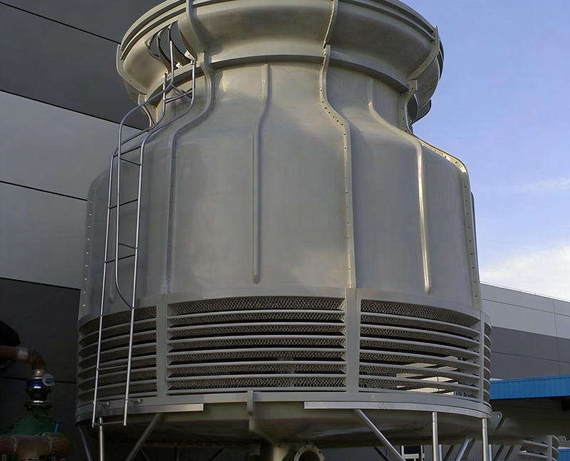 圆形冷却塔,逆流冷却塔,开…